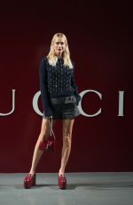 POPPY DELEVINGNE at Gucci Show at Milan Fashion Week 02/23/2024