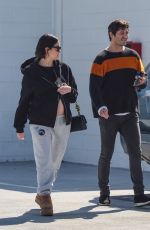 Pregnant ASHLEY BENSON and Brandon Davis Out in Los Angeles 0213/2024