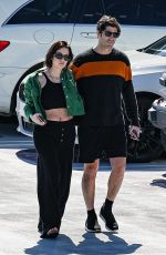 Pregnant ASHLEY BENSON and Brandon Davis Out in West Hollywood 02/28/2024