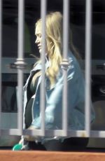 Pregnant HILARY DUFF at a Friend