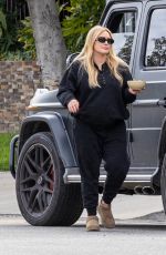Pregnant HILARY DUFF Leaves Ballet Class in Los Angeles 02/07/2024