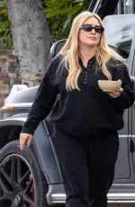 Pregnant HILARY DUFF Leaves Ballet Class in Los Angeles 02/07/2024