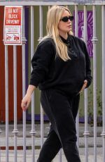Pregnant HILARY DUFF Leaves Ballet Class in Los Angeles 02/07/2024