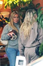 Pregnant HILARY DUFF Out for Breakfast at Joan