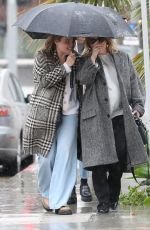 Pregnant HILARY DUFF Out for Lunch with Friends in Los Angeles 02/20/204