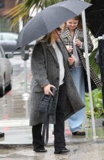 Pregnant HILARY DUFF Out for Lunch with Friends in Los Angeles 02/20/204