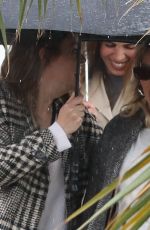 Pregnant HILARY DUFF Out for Lunch with Friends in Los Angeles 02/20/204