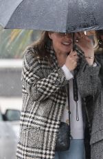 Pregnant HILARY DUFF Out for Lunch with Friends in Los Angeles 02/20/204