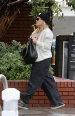 Pregnant HILARY DUFF Out Shopping in Beverly Hills 02/06/2024