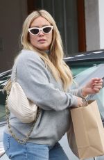 Pregnant HILARY DUFF Shopping at Greenwood Shop at Ventura Place in Studio City 02/07/2024