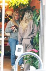 Pregnant HILARY DUFF Shopping at Greenwood Shop at Ventura Place in Studio City 02/07/2024