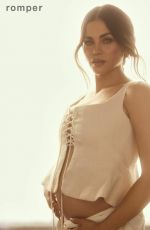 Pregnant JENNA DEWAN for Romper Magazine, January 2024