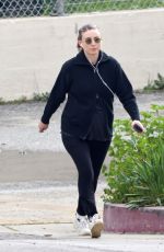 Pregnant ROONEY MARA Out in Hollywood 02/27/2024