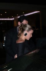 Pregnant SOFIA RICHIE and Elliot Grainge Leaves Warner Bros Music Pre-Grammy Party in Los Angeles 02/01/2024