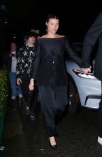 Pregnant SOFIA RICHIE and Elliot Grainge Leaves Warner Bros Music Pre-Grammy Party in Los Angeles 02/01/2024