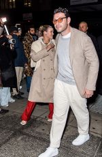 Pregnant SOFIA RICHIE Arrives at Tommy Hilfiger Show at New York Fashion Week 02/09/2024