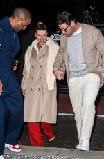Pregnant SOFIA RICHIE Arrives at Tommy Hilfiger Show at New York Fashion Week 02/09/2024