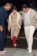 Pregnant SOFIA RICHIE Arrives at Tommy Hilfiger Show at New York Fashion Week 02/09/2024