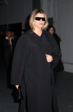 Pregnant SOFIA RICHIE Leaves Khaite Fashion Show at NYFW in New York 02/10/2024