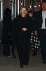 Pregnant SOFIA RICHIE Leaves Khaite Fashion Show at NYFW in New York 02/10/2024