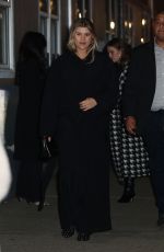 Pregnant SOFIA RICHIE Leaves Khaite Fashion Show at NYFW in New York 02/10/2024