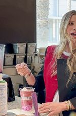 Pregnant SOFIA RICHIE Unveils Her New Smoothie Colab with Erewhon Grocery Store Sweet Cherry Smoothie on Valentine