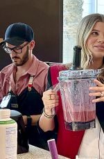 Pregnant SOFIA RICHIE Unveils Her New Smoothie Colab with Erewhon Grocery Store Sweet Cherry Smoothie on Valentine