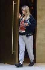 Pregnant SUKI WATERHOUSE Leaves a Gym in Los Angeles 02/22/2024
