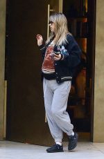 Pregnant SUKI WATERHOUSE Leaves a Gym in Los Angeles 02/22/2024