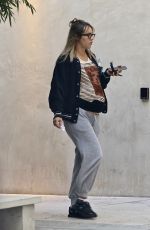 Pregnant SUKI WATERHOUSE Leaves a Gym in Los Angeles 02/22/2024
