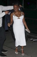 QUINTA BRUNSON Arrives at Kelly Rowland