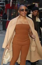 QUINTA BRUNSON Leaves Good Morning America in New York 02/05/2024