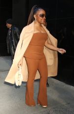 QUINTA BRUNSON Leaves Good Morning America in New York 02/05/2024
