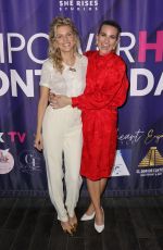 RACHEL and ANNALYNNE MCCORD at EmpowerHer Content Day by She Rises Studios at El Dorado Cantina in Las Vegas 02/22/2024