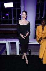 RACHEL BROSNAHAN at Sergio Hudson Show at New York Fashion Week 02/12/2024