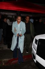 RACHEL LINDSAY Leaves Catch Steak in West Hollywood 02/09/2024