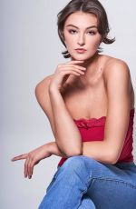 RACHEL PIZZOLATO at a Photoshoot 02/24/2024