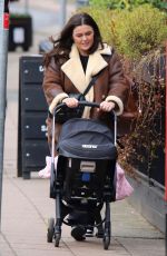 RACHEL ROBERTS Out with Her Family in Cheshire 02/26/2024