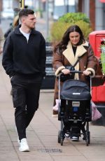 RACHEL ROBERTS Out with Her Family in Cheshire 02/26/2024