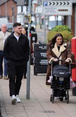 RACHEL ROBERTS Out with Her Family in Cheshire 02/26/2024