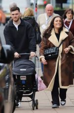 RACHEL ROBERTS Out with Her Family in Cheshire 02/26/2024