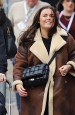RACHEL ROBERTS Out with Her Family in Cheshire 02/26/2024