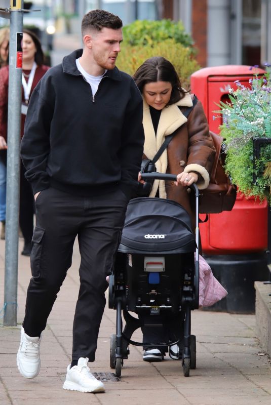 RACHEL ROBERTS Out with Her Family in Cheshire 02/26/2024