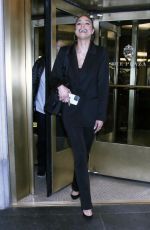 RACHEL SMITH Leaves Christian Siriano Fall/Winter 2024 Fashion Show at New York Fashion Week 02/08/2024