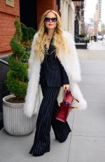 RACHEL ZOE Arrives at Her Hotel in New York 02/12/2024
