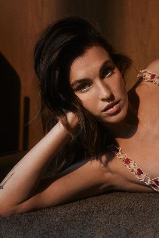 RAINEY QUALLEY at a Photoshoot, February 2024