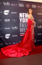 RAQUEL LEVISS at Giannina Azar Fashion Show in New York 02/08/2024
