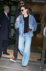 REBECCA FERGUSON and Rory St. Clair Gainer Leaves Whitby Bar in New York 02/26/2024