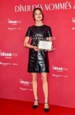 REBECCA MARDER at Cesar 2024 Nominee Dinner at Le Fouquet’s in Paris 02/05/2024