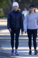 REESE WITHERSPOON Out Hiking with Friend in Los Angeles 02/13/2024